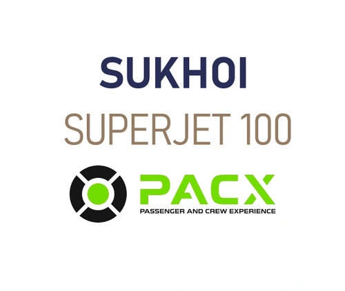 PACX Sukhoi Superjet 100 Cabin Layout