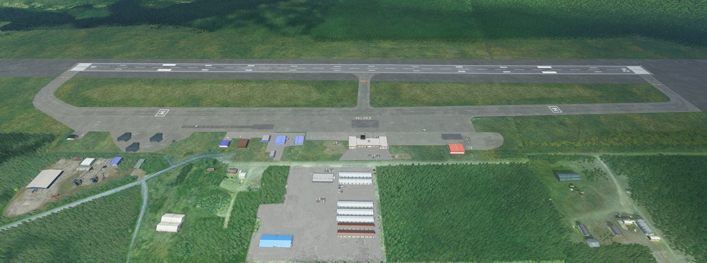 PAVD, Valdez Pioneer Field, Alaska for Microsoft Flight Simulator | MSFS