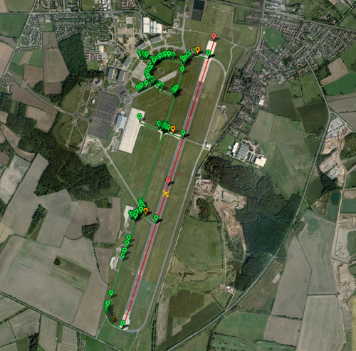 Pilot2ATC Doncaster / Sheffield EGCN Taxiways