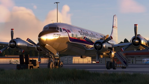PMDG DC-6 Sleeper - SAS Scandinavian Air Systems