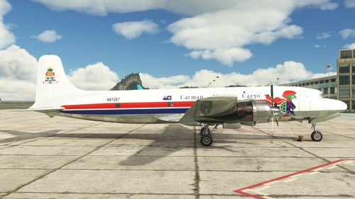 PMDG DC-6A Cayman Airways Cargo