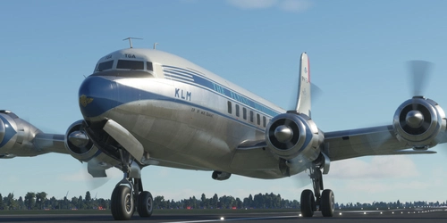 PMDG DC-6A KLM (Royal Dutch Airlines) PH-TGA