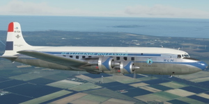 PMDG DC-6A KLM (Royal Dutch Airlines) PH-TGA thumbnail 2