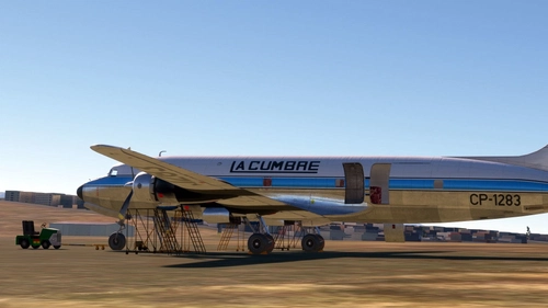 PMDG DC-6A - La Cumbre "Carnicero del Aire" - CP-1283