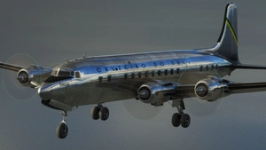 PMDG DC-6B - Cruzeiro do Sul - PP-CCI thumbnail 2