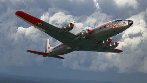 PMDG DC-6B - Royal Canadian Air Force (RCAF) (1960s) v1.1 thumbnail 2