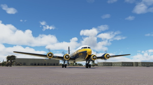 PMDG DC-6B - Virtual Blue Angels - N8BA "Navy 8" thumbnail 7