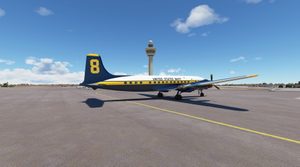 PMDG DC-6B - Virtual Blue Angels - N8BA "Navy 8" thumbnail 8