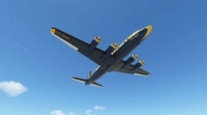 PMDG DC-6B - Virtual Blue Angels - N8BA "Navy 8" thumbnail 11