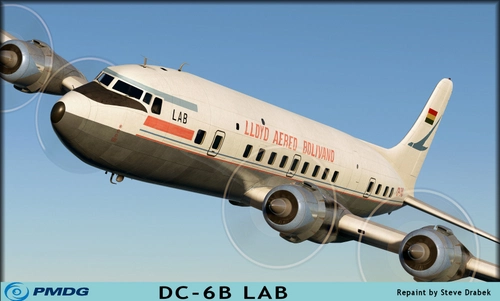 PMDG Lloyd Aereo Boliviano - LAB DC-6B