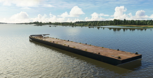 Poland Plock STOL Barge Landing thumbnail 2