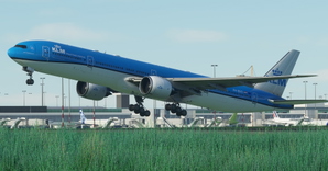 KLM "2014 livery" CaptainSim 777-300ER thumbnail 2