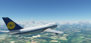 747-8i Lufthansa Retro Livery D-ABYT (No Mirroring) - 4K thumbnail 2