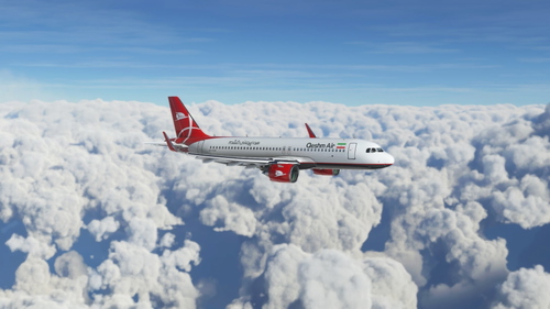 Qeshm Air FBW A32NX - 8K