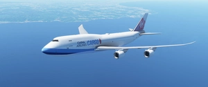 Asobo Boeing 747-8i China Airlines Cargo (No Mirroring) [4K] thumbnail 1