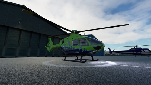 Airbus H135 SAMU 34 Pistache Edition