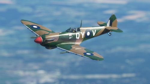RAAF Spitfire Vc A58-254 QY-V Rima II