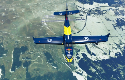 Red Bull F1 Daher TBM 930