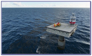 Royal Sovereign Lighthouse (Helipad) thumbnail 3