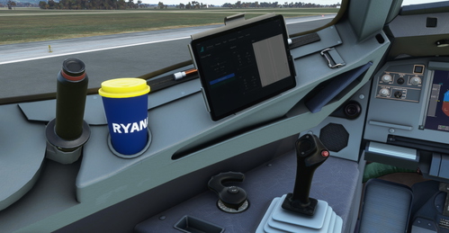 Ryanair Coffee Cup for the A32NX
