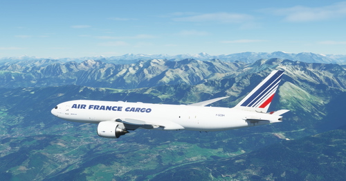 Air France Cargo "Classic colors (1998)" CaptainSim 777-200F