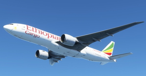 Ethiopian Cargo / Ethiopian Airlines Cargo "ET-APS" "ET-AVN" "ET-AWE" CaptainSim 777-200F thumbnail 4