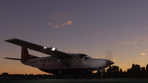 Cessna 208 LoganTravel-Scotlands Virtual Airline 8k Livery