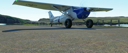Cessna 172 (Classic) Tail dragger - Icelandic Coast Guard TF-SIF - fictional