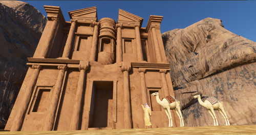 The Ancient City Of Petra, Jordan - One of the New 7 Wonders of the World