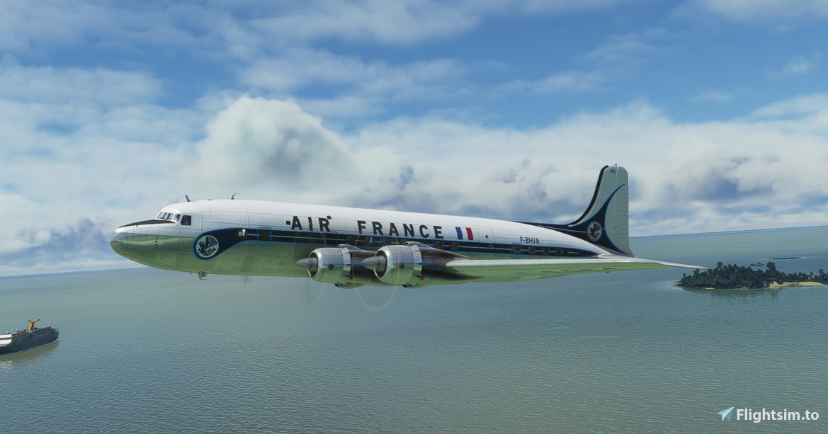 PMDG_DC6B_AFR_F-BHVA - Image 1