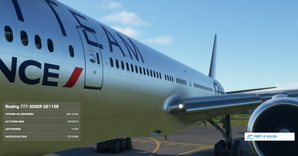 Air France "Skyteam livery" CaptainSim 777-300ER thumbnail 3