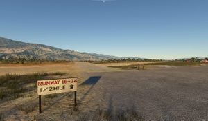 Lone Pine Airport (026), Owen Valley, Inyo County near Death Valley National Park, California. thumbnail 18