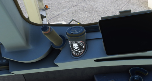 Death Wish Coffee for the FBW A32NX