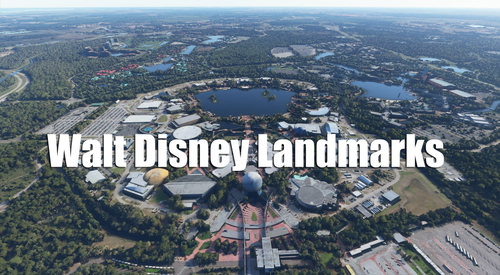 Walt Disney Landmarks/POI's