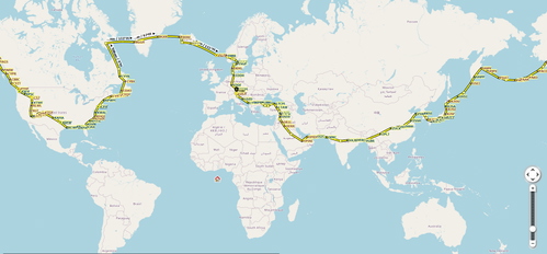 Worldtour Flight Plan