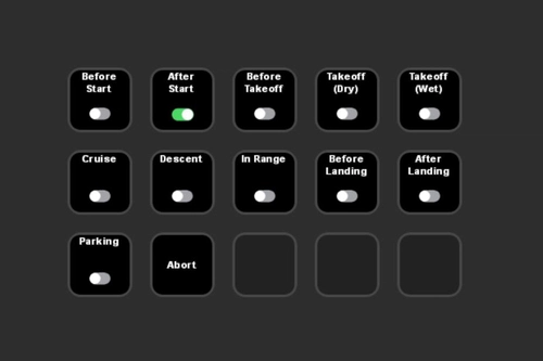 MSFS PMDG DC-6 AFE StreamDeck profile for LORBY's AAO plugin