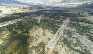 Lone Pine Airport (026), Owen Valley, Inyo County near Death Valley National Park, California. thumbnail 14