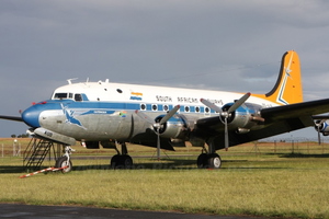South African Airways Old Livery DC-6 (Outeniqua DC-4 Colors) thumbnail 10