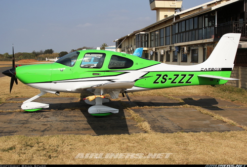 2019 Cirrus SR22 G6 Turbo - Carbon Edition with South African registration ZS-ZZZ. V1.3