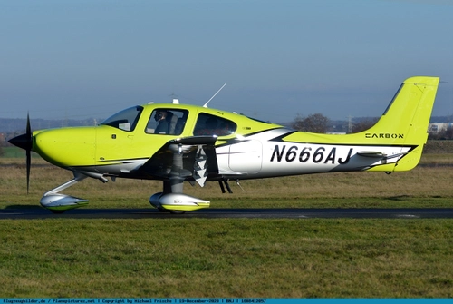 2020 Cirrus SR22-G6 Turbo - Carbon Edition with US registration N666AJ. V1.5