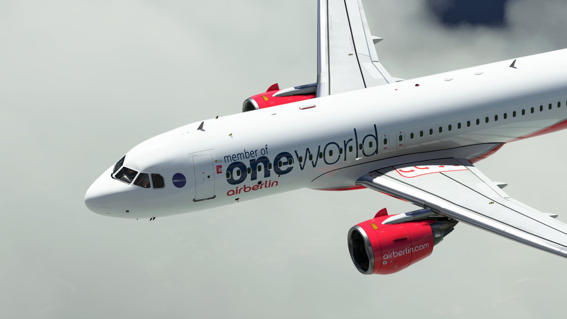[A32NX] [8K] Airberlin "Oneworld" A320neo - Image 1