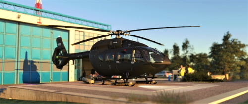 (8K) Airbus H145 Dry Carbon + Carbon Interior