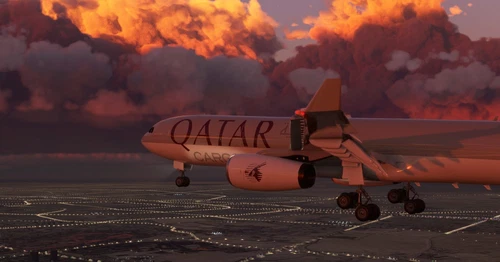 [8K] Qatar Cargo A330P2F
