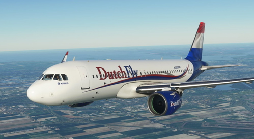 A320neo (Asobo) - DutchFly [8K Fictional]