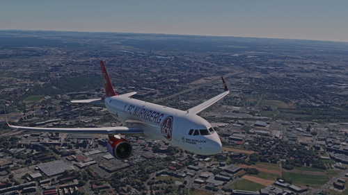 [A32NX] FlyByWire A320neo 1. FC Nürnberg Fan Livery