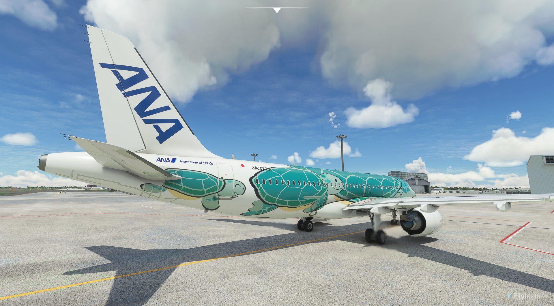 A32NX] FLYING HONU -Kai- (All Nippon Airways ANA) [8K] のために