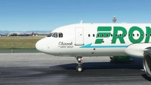 A32NX Frontier Airlines(Chinook the Gray Wolf)[N369FR]8K thumbnail 2