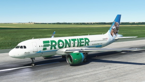 A32NX Frontier Airlines(Manteo The Red Wolf)[N383FR]8K thumbnail 7