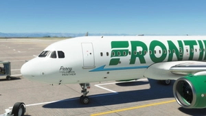 A32NX Frontier Airlines [N385FR]( Percy the Florida Panther) 8K thumbnail 2