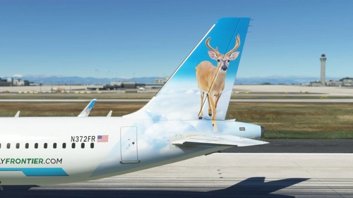 A32NX Frontier Airlines(Watson The Key Deer)[N372FR]8K